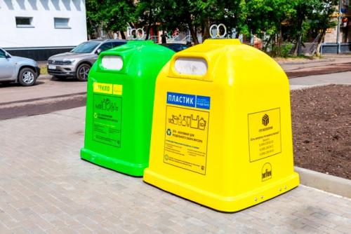 Мусорный контейнер уличный металлический размеры. Виды и типы мусорных контейнеров в России