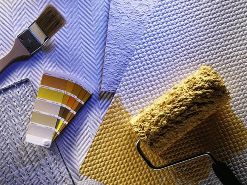 Покраска стеклотканевых обоев. Покраска стеклообоев: какую краску выбрать?