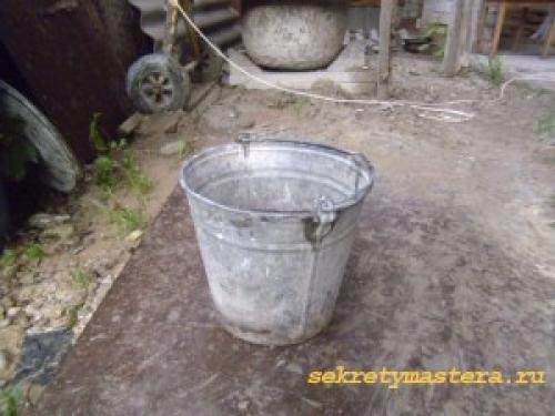 Кладочный раствор пропорции в ведрах. Пропорции цементных растворов в лопатах и вёдрах