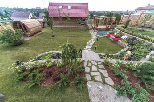 Оформить маленький участок красиво. Красивый дизайн маленького участка: обзор простых и сложных идей ландшафтного дизайна для небольших участков (130 фото и видео) 24