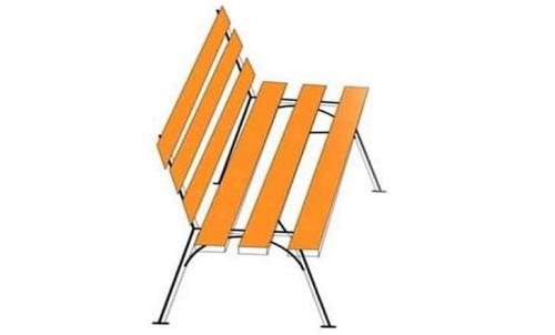 Чертеж скамейки из металла со спинкой. Фото садовых скамеек своими руками, их функциональная сторона 13