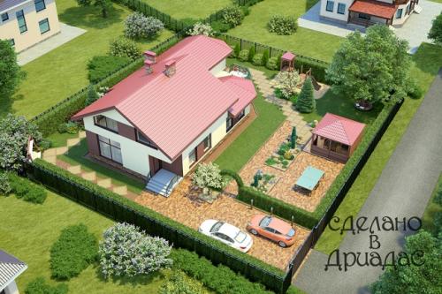 Оформить маленький участок красиво. Красивый дизайн маленького участка: обзор простых и сложных идей ландшафтного дизайна для небольших участков (130 фото и видео) 20