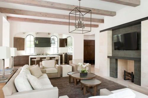 Как сделать потолок с балками в доме. Потолок с балками – современные дизайнерские решения, идеи декора и варианты оформления