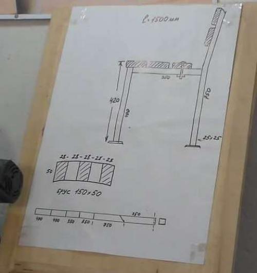 Скамейка из профиля своими руками. Лавочка из профильной трубы своими руками 06