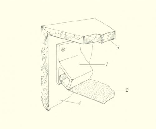 Ширина багета натяжного потолка. Виды зажимов