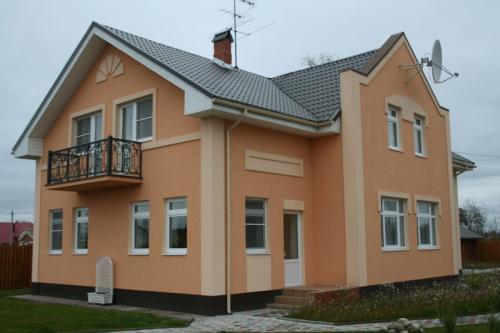 Наружная отделка дома декоративной штукатуркой. Отделка фасада штукатуркой — подробное описание технологии декорирования своими руками (90 фото)