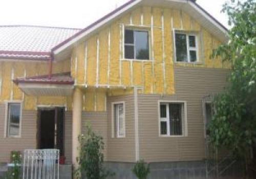 Утепление газобетона минватой под сайдинг. Технология утепления стен из газобетона снаружи при помощи минваты