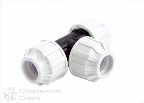 Крепление полиэтиленовых труб. Как осуществляется разъемное соединение 13