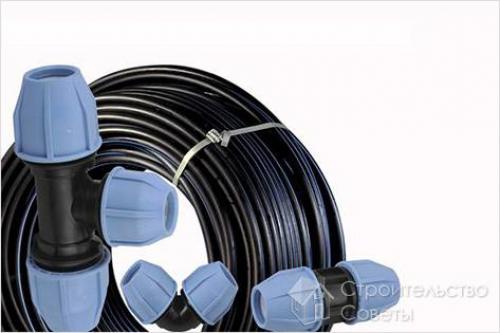 Крепление полиэтиленовых труб. Как осуществляется разъемное соединение 07