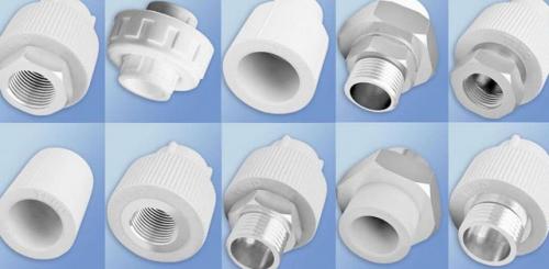 Размеры фитингов для полипропиленовых труб в мм. Соединение полипропиленовых труб 02