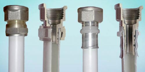 Монтаж полиэтиленовых труб с помощью компрессионных фитингов. Компрессионные фитинги для труб ПНД — правильный монтаж