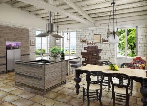 Как задекорировать балки на потолке в частном доме. Стили интерьеров, где балочные конструкции наиболее уместны