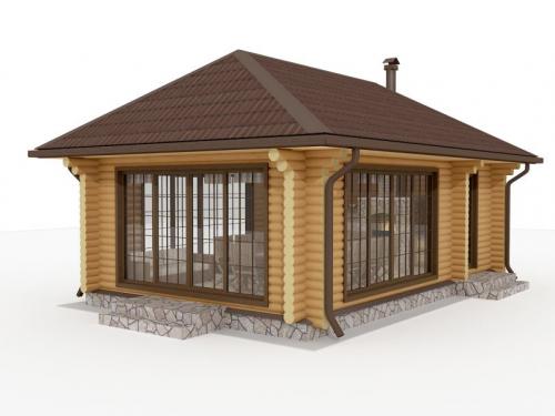 Проекты закрытых беседок. Закрытые беседки: идеи обустройства и варианты дизайна. 130 фото лучших вариантов беседок и нюансы их применения в ландшафтном дизайне