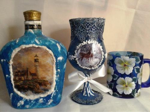 Бутылки в интерьере кухни. Декор бутылок – 65 фото роскошных проектов украшения пустых бутылок для украшения интерьера