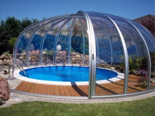 Укрытие для бассейна из поликарбоната своими руками. Раздвижные укрытия для бассейнов 06 Укрытие для бассейна из поликарбоната своими руками. Раздвижные укрытия для бассейнов 06