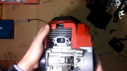 Ремонт китайской мотокосы. Замена ЦПГ на Китайских бензокосах