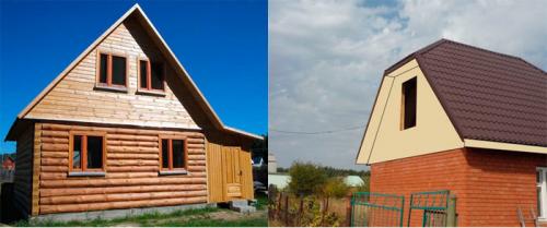 Какие бывают фронтоны. Фронтон 02