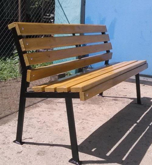 Скамейки из профиля. Скамейка из профиля своими руками 25 Скамейки из профиля. Скамейка из профиля своими руками 25