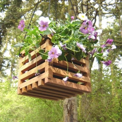 Кашпо из дерева своими руками. Кашпо для сада — лучшие варианты и оригинальные идеи для украшения цветов (70 фото)