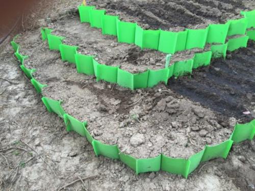 Бордюрная лента для грядок. Бордюрные ленты для грядок и клумб