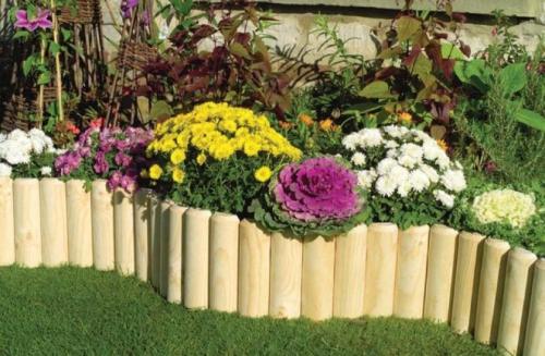 Ограждения для клумб. Какие бывают заборы для цветников