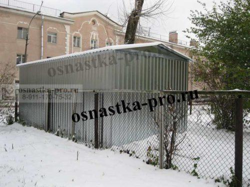 Гаражи из профнастила под ключ. Выбор раздела: