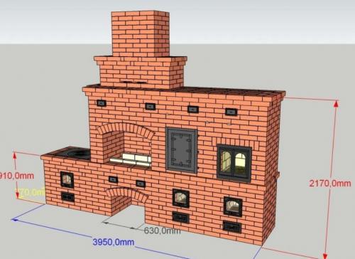 Виды барбекю из кирпича. Мангал из кирпича своими руками: пошаговая инструкция постройки и чертежи лучших моделей для дома и дачи