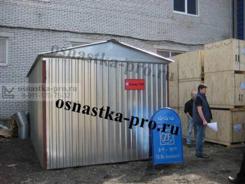 Гаражи из профнастила под ключ. Выбор раздела: