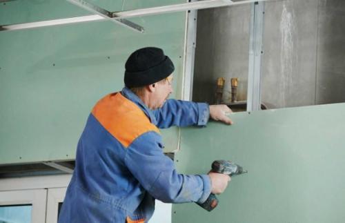 Гипсокартон на дерево или металл. Особенности конструкции каркаса для гипсокартона