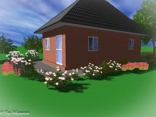 План клумбы непрерывного цветения с разверткой и ассортиментом растений. Клумбы непрерывного цветения для тенистых и солнечных мест: примеры с фото 07