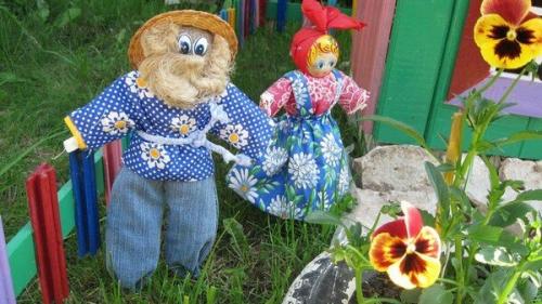 Чучело огородное. Секрет эффективного пугала