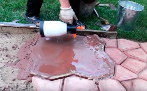 Формы своими руками для садовых дорожек. Садовая дорожка своими руками при помощи формы