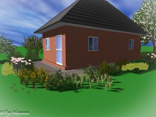 План клумбы непрерывного цветения с разверткой и ассортиментом растений. Клумбы непрерывного цветения для тенистых и солнечных мест: примеры с фото 03