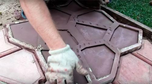 Формы своими руками для садовых дорожек. Садовая дорожка своими руками при помощи формы