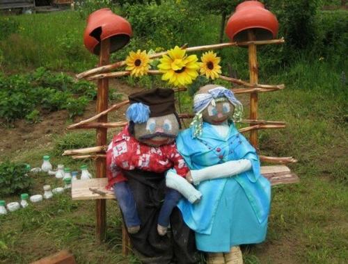 Чучело огородное. Секрет эффективного пугала