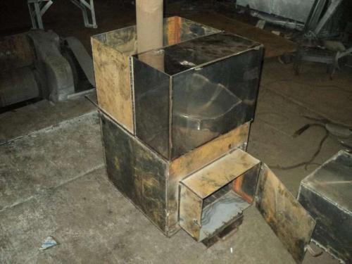 Самодельные печи для бани из металла: чертежи. Чертежи печи для бани из металла