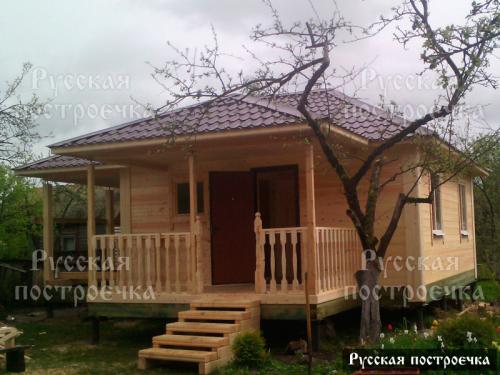 Баня из профилированного бруса. Преимущества и недостатки бани из профилированного бруса 01