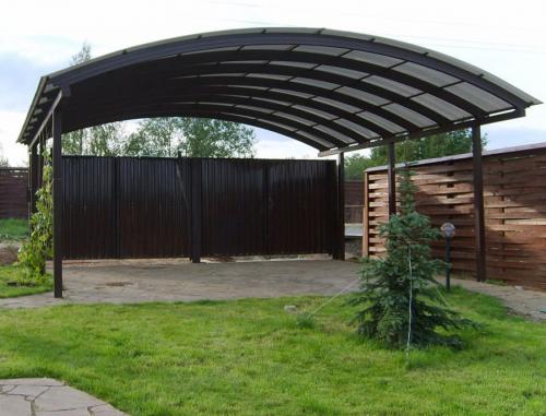 Навес из поликарбоната на даче. Навесы из поликарбоната — самостоятельное изготовление и особенности проектирования (100 фото)