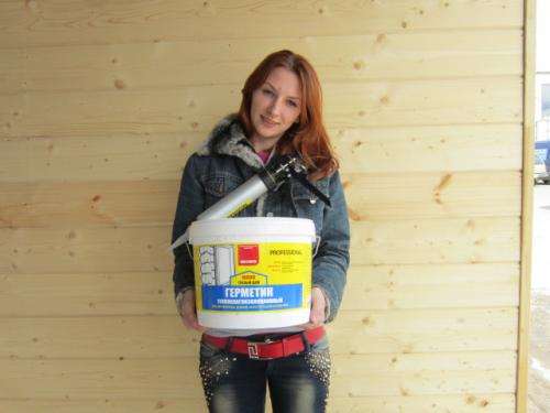 Материал для заделывания щелей в бревенчатых домах. Посоветуйте, чем заделать межвенцовые щели в бревенчатом доме? 05