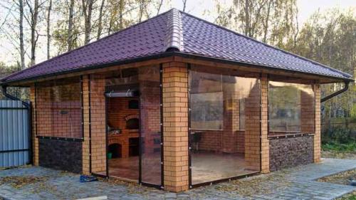 Готовые проекты беседок с мангалом. Ваша беседка с мангалом: важные детали