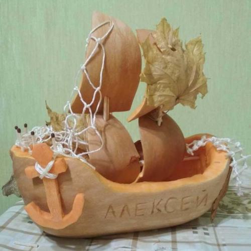 Тыква декоративная поделки своими руками. Поделки из тыквы: карета, снеговик, ваза, волшебный домик и посуда. Видео + фото примеры готовых работ