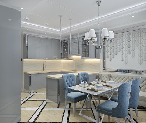 Преимущества и недостатки кухни в квартире студии 19