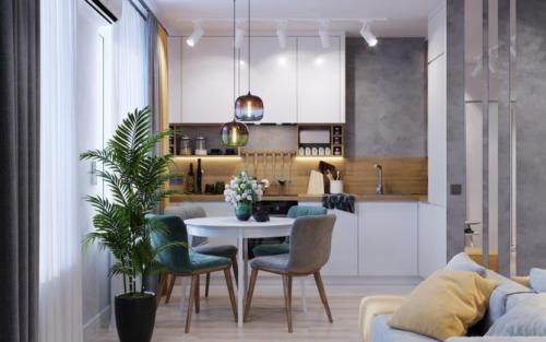 Каким образом освещение может повлиять на общую атмосферу кухни-гостиной. Какие светильники выбрать