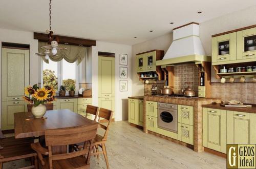 Как сделать кухню-студию с залом более функциональной и уютной 05