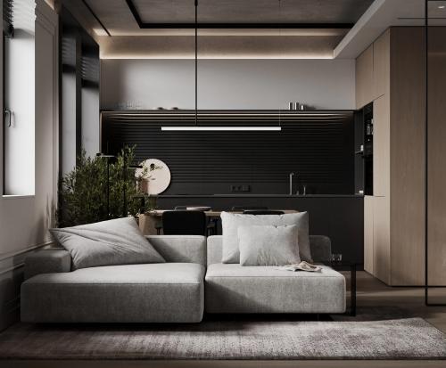 Как правильно разместить мебель в кухне-студии с залом. Расстановка мебели