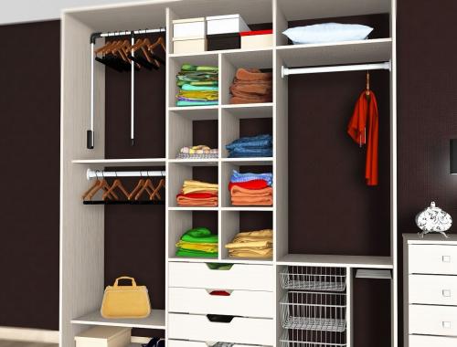 Шкаф-купе в прихожую наполнение 2 двери. Особенности наполнения шкафов-купе в прихожую, варианты зонирования