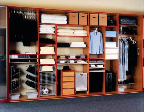 Шкаф-купе наполнение схемы с размерами. Принципы зонирования внутреннего пространства