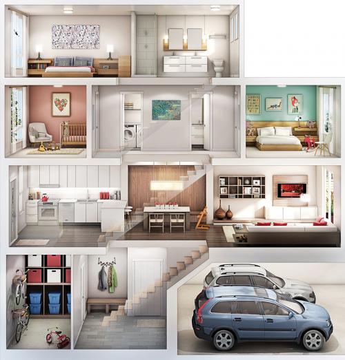 Готовые дизайн-проекты для типовых квартир: экономия времени и сил 08 Готовые дизайн-проекты для типовых квартир: экономия времени и сил 08