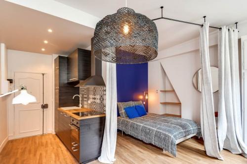 Как зонировать пространство в 1-комнатной квартире. Как зонировать однокомнатную квартиру: идеи дизайна