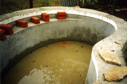 Вкапываемый бассейн своими руками. Как на курорте. Строим бассейн на даче своими руками